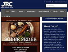 Tablet Screenshot of jewishrecovery.com